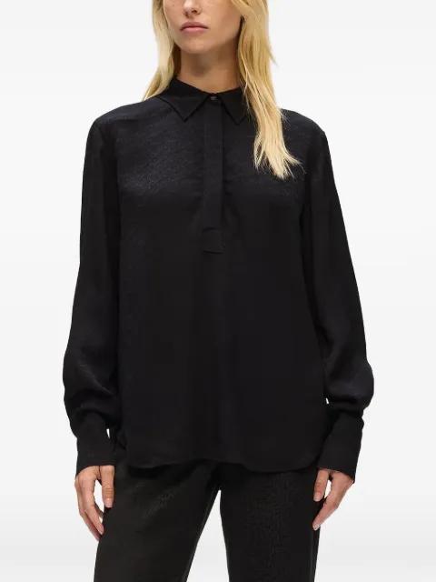 jacquard blouse by KARL LAGERFELD