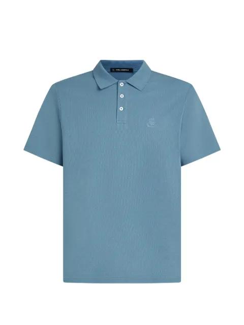 kameo logo pique polo shirt by KARL LAGERFELD