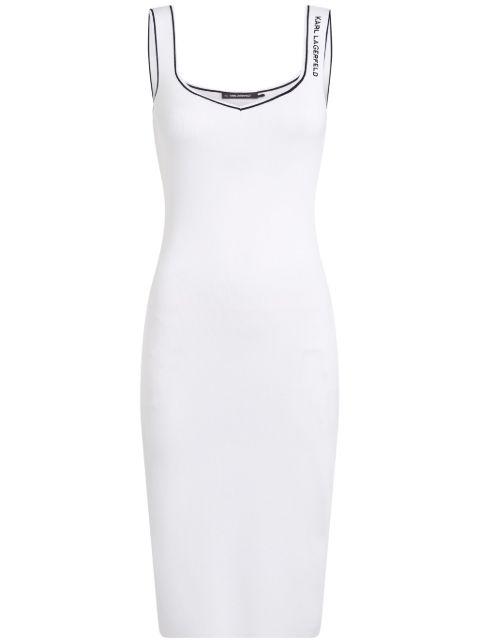 knitted dress by KARL LAGERFELD