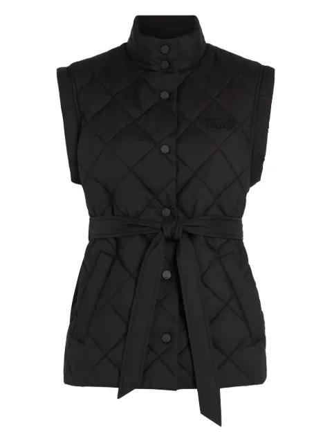 lightweight quilted gilet by KARL LAGERFELD