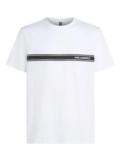 logo beach T-Shirt by KARL LAGERFELD