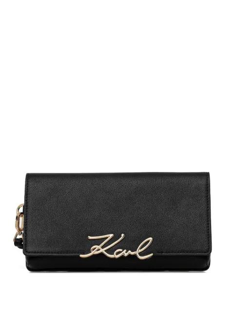 logo-charm purse by KARL LAGERFELD