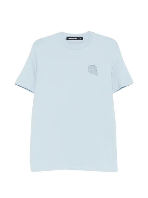 logo-detail T-shirt by KARL LAGERFELD