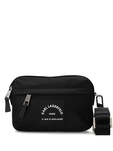 logo-detail messenger bag by KARL LAGERFELD