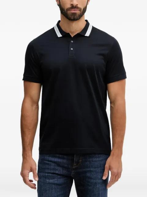 logo-detail polo shirt by KARL LAGERFELD