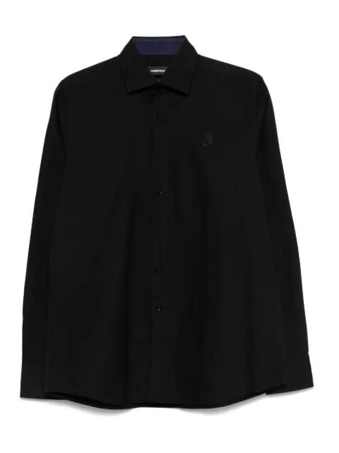 logo detail shirt by KARL LAGERFELD