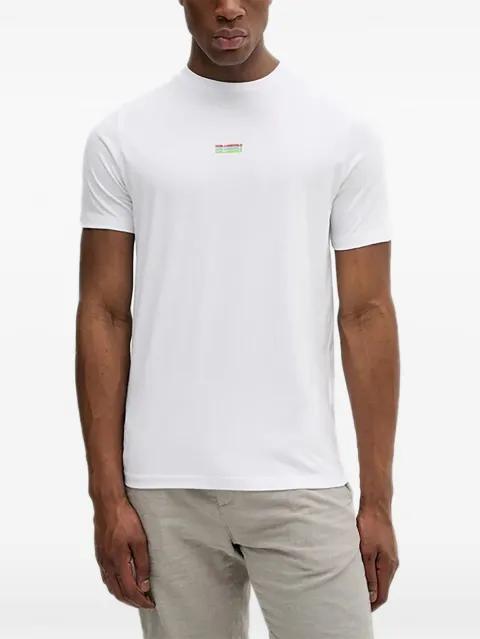 logo-detail short-sleeve T-shirt by KARL LAGERFELD