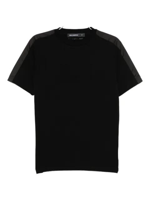 logo-embossed T-shirt by KARL LAGERFELD