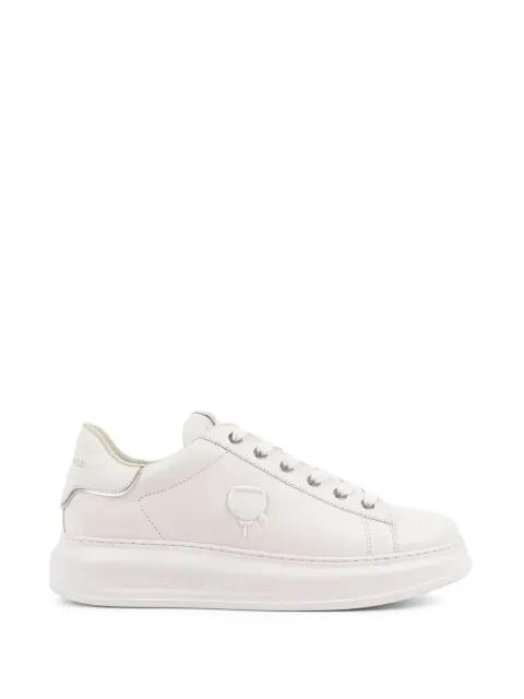 logo-embossed sneakers by KARL LAGERFELD