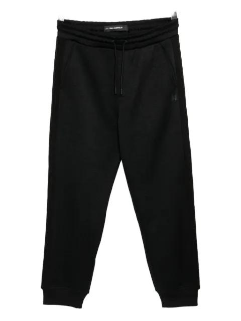 logo-embossed trousers by KARL LAGERFELD