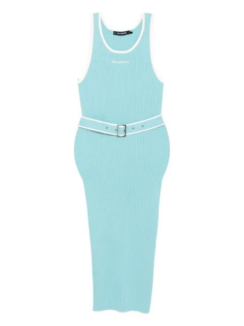 logo-embroidered dress by KARL LAGERFELD