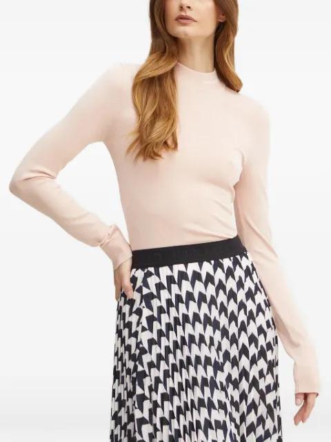 logo mock-neck knitwear by KARL LAGERFELD