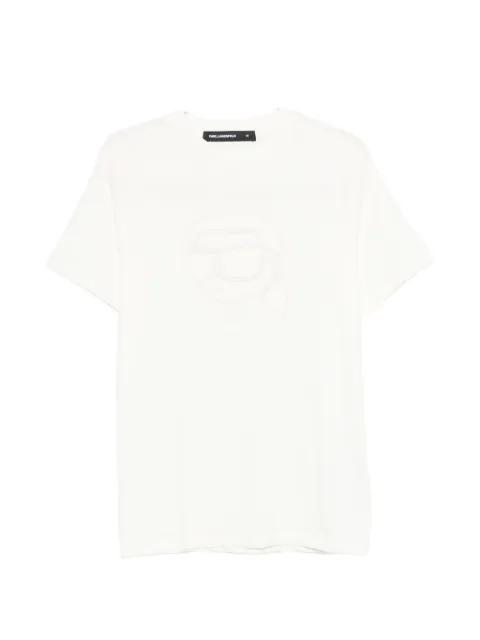 logo-motif T-shirt by KARL LAGERFELD