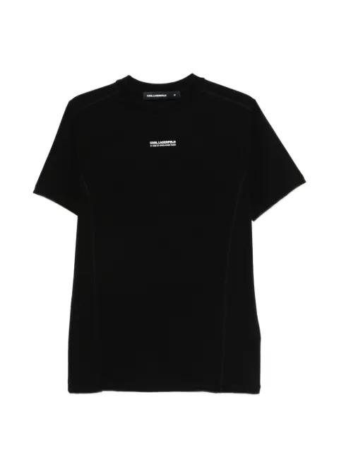 logo-motif T-shirt by KARL LAGERFELD