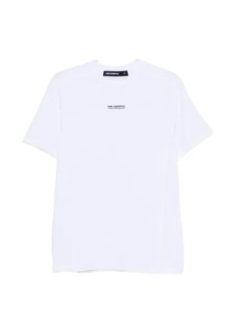 logo-motif T-shirt by KARL LAGERFELD