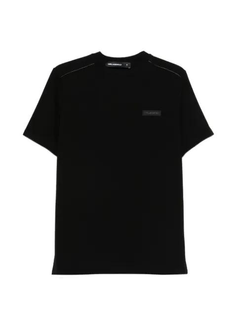 logo-motif T-shirt by KARL LAGERFELD