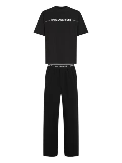 logo pajama set by KARL LAGERFELD