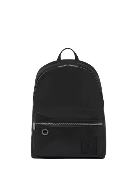 logo-patch backpack by KARL LAGERFELD