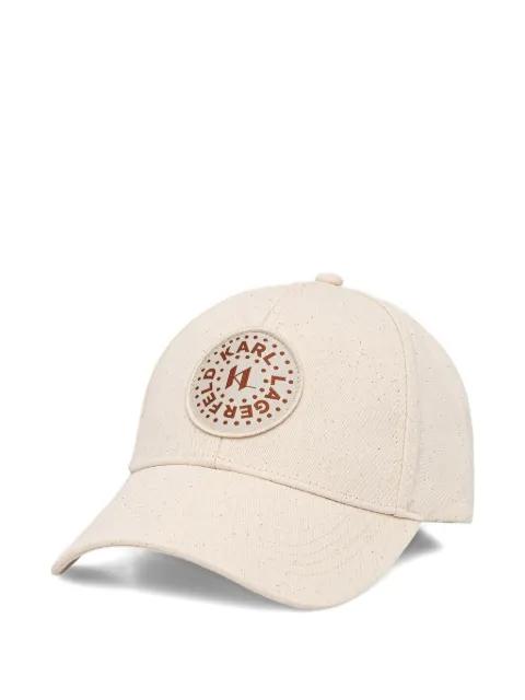 logo-patch baseball cap by KARL LAGERFELD