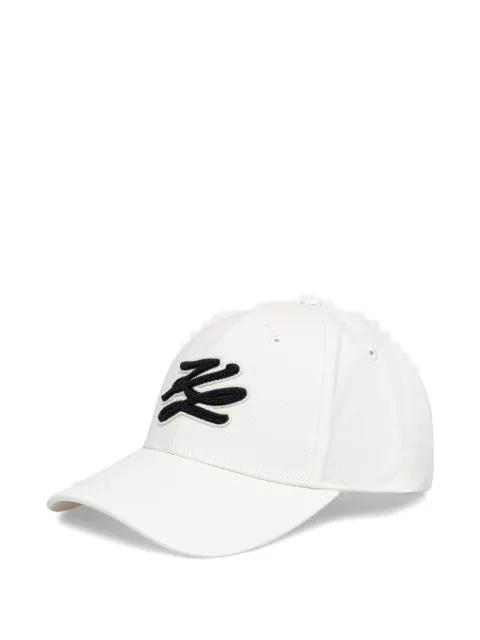 logo-patch baseball cap by KARL LAGERFELD