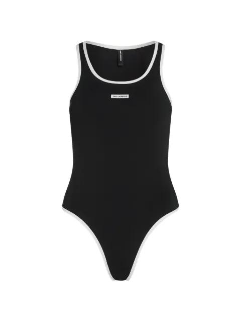 logo-patch cut-out body by KARL LAGERFELD