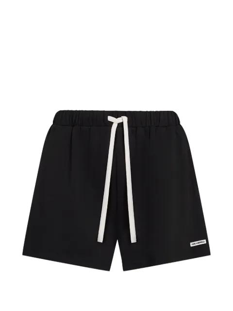 logo-patch drawstring shorts by KARL LAGERFELD