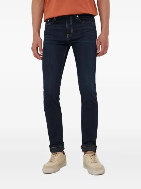 logo patch jeans by KARL LAGERFELD
