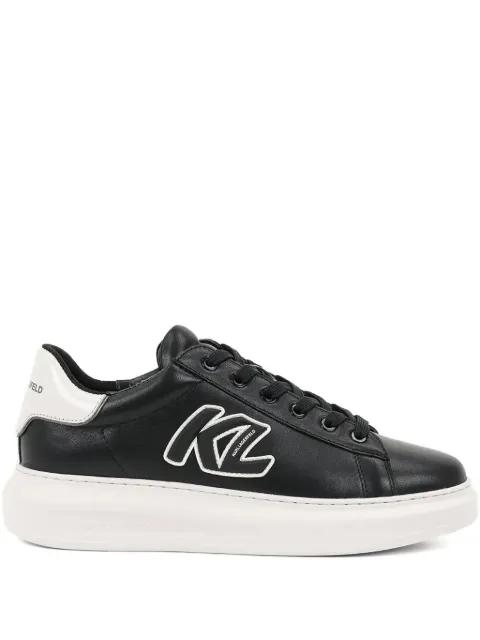 logo-patch sneakers by KARL LAGERFELD