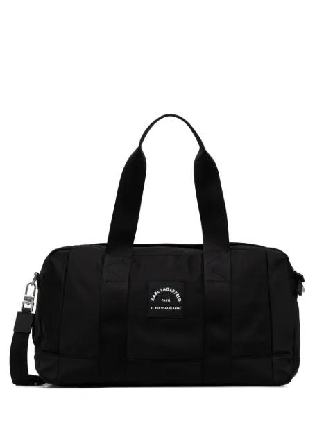 logo-patch tote bag by KARL LAGERFELD