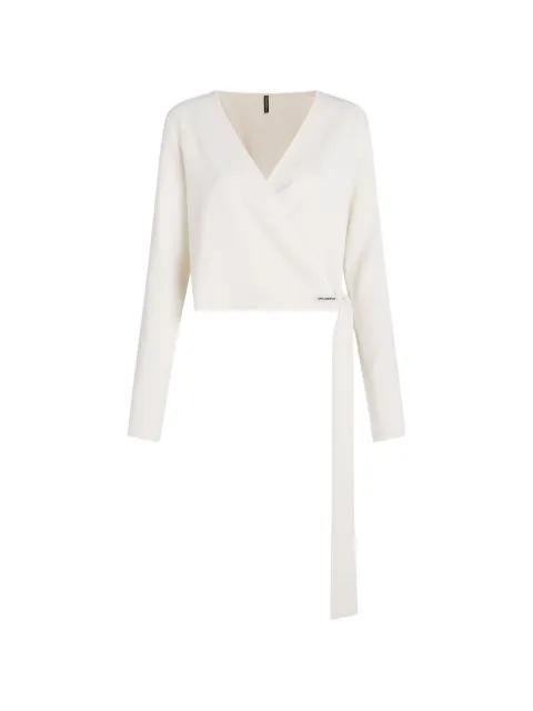 logo-patch wrap top by KARL LAGERFELD