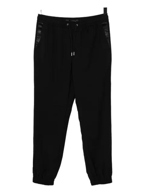 logo-patched pants by KARL LAGERFELD
