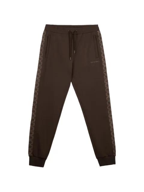 logo-pattern track pants by KARL LAGERFELD