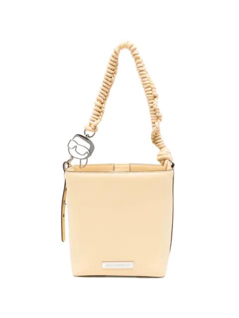 logo-plaque small shoulder bag by KARL LAGERFELD