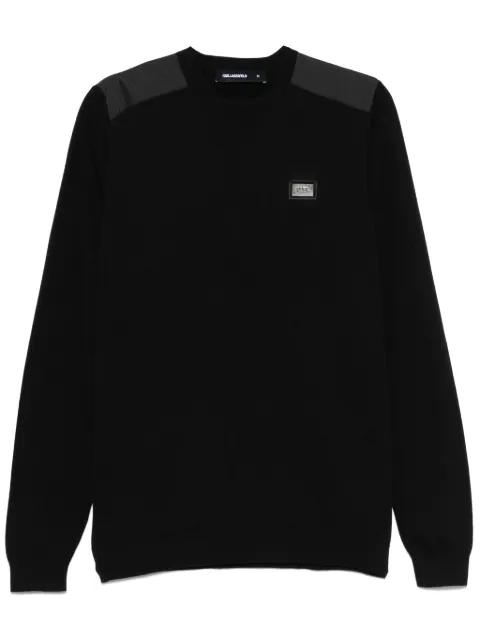 logo-plaque sweater by KARL LAGERFELD