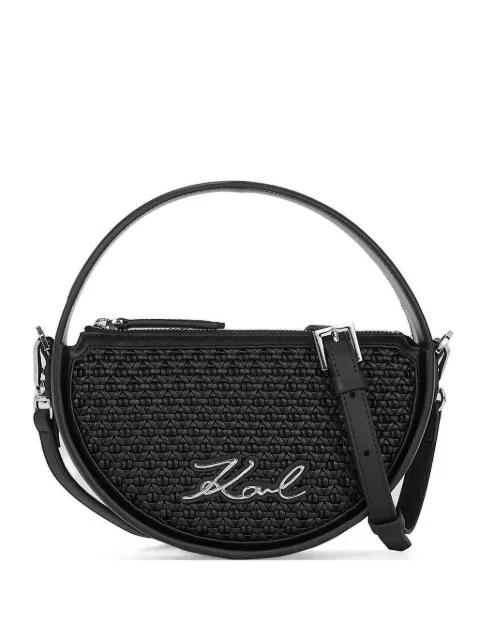 logo-plaque tote bag by KARL LAGERFELD