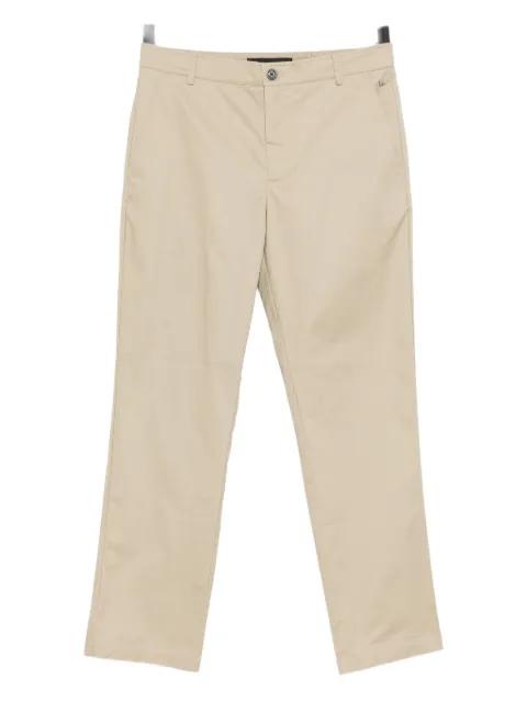 logo-plaqued chino trousers by KARL LAGERFELD