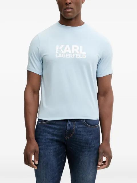 logo-print T-shirt by KARL LAGERFELD