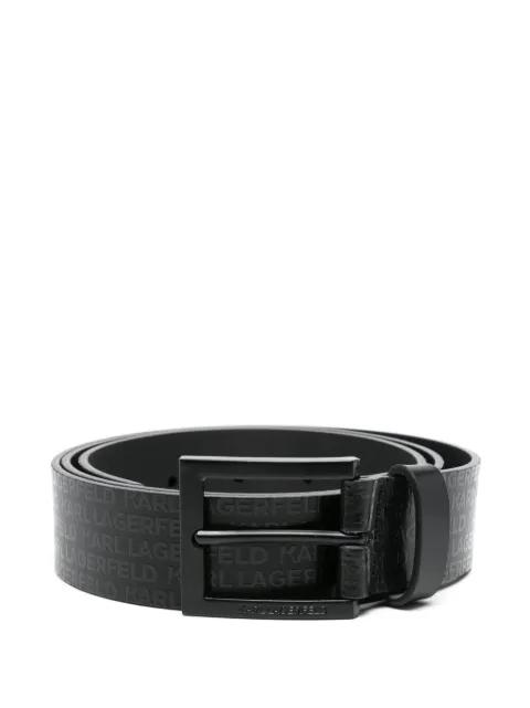 logo-print belt by KARL LAGERFELD