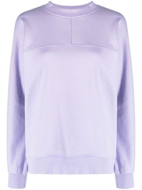 logo-print crew neck sweatshirt by KARL LAGERFELD