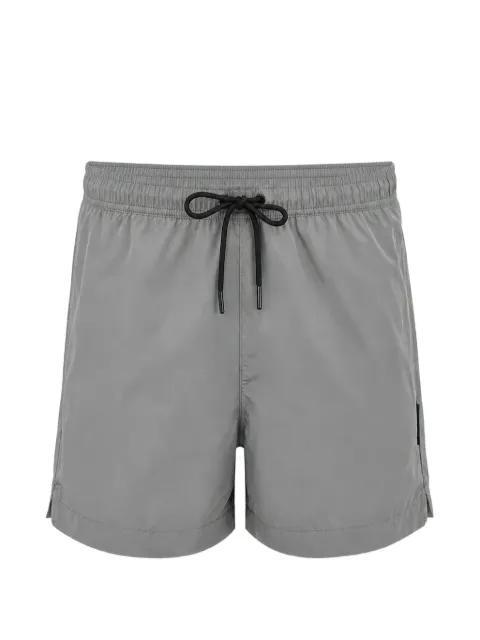 logo-print drawstring-fastening swim shorts by KARL LAGERFELD