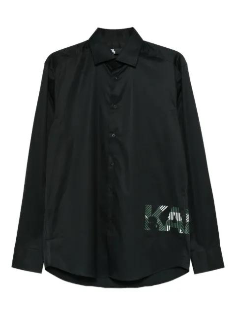 logo-print shirt by KARL LAGERFELD