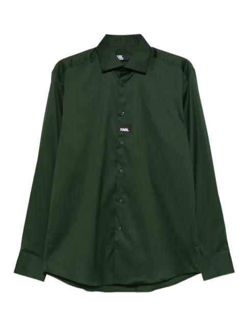 logo-print shirt by KARL LAGERFELD