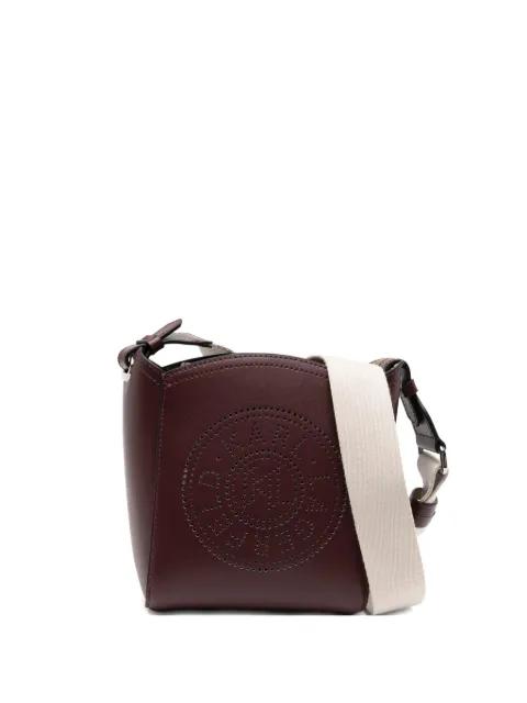 logo-print shoulder bag by KARL LAGERFELD
