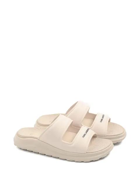 logo-print slides by KARL LAGERFELD