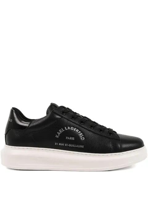 logo-print sneakers by KARL LAGERFELD