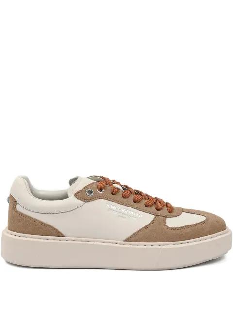 logo-print sneakers by KARL LAGERFELD