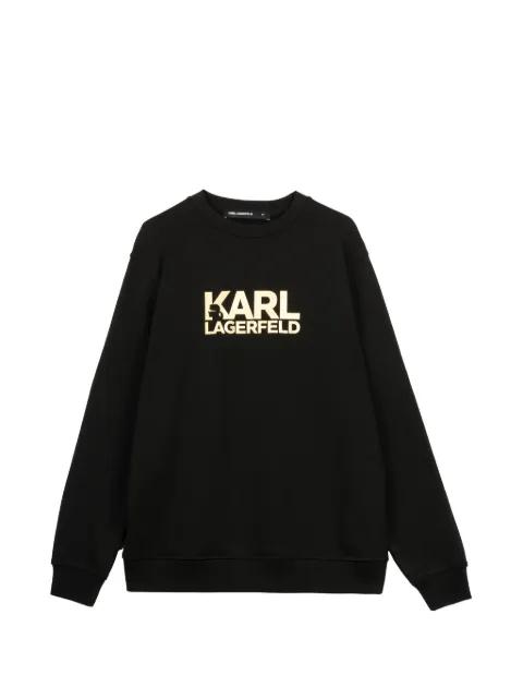logo-print sweatshirt by KARL LAGERFELD