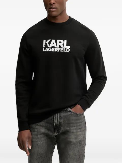 logo-print sweatshirt by KARL LAGERFELD