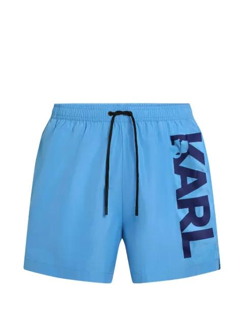 logo swim shorts by KARL LAGERFELD
