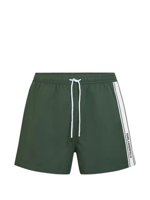logo swim shorts by KARL LAGERFELD